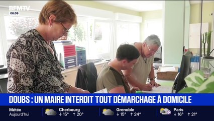 "Quand on est seul, on n'est pas tranquille": à Colombier-Fontaine (Doubs), la mairie a décidé d'interdire le démarchage à domicile