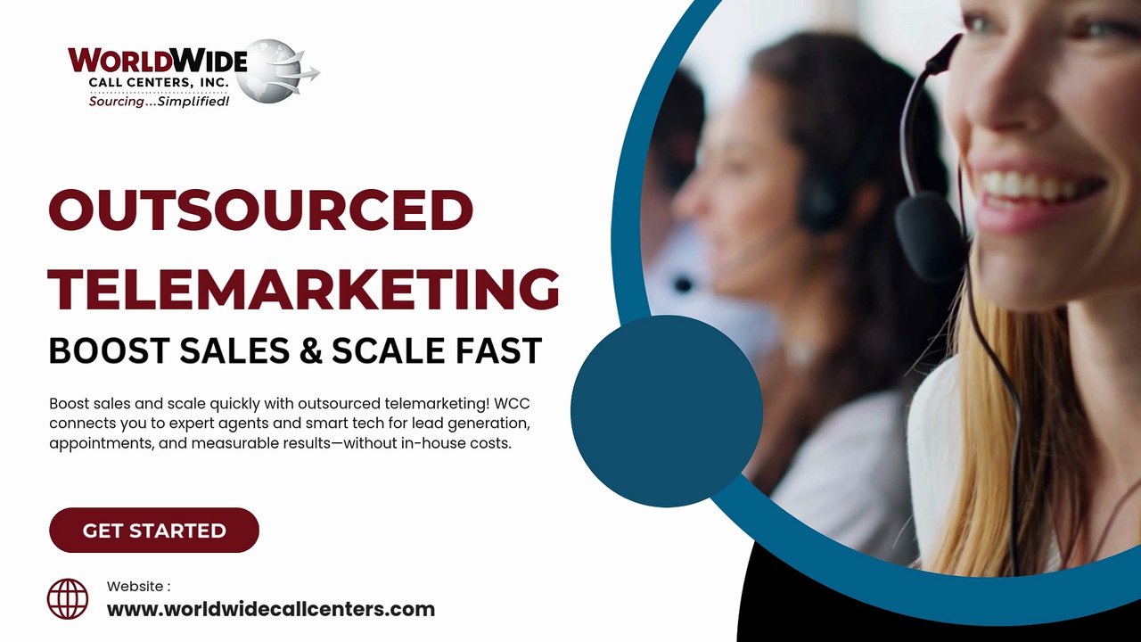 Outsourced Telemarketing Boost Sales & Scale Fast