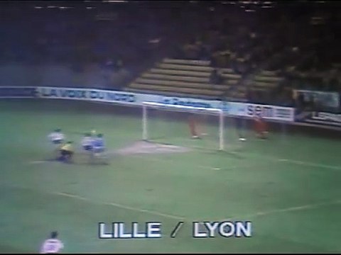 LILLE - LYON - 1982 - SAISON 1982/1983 -