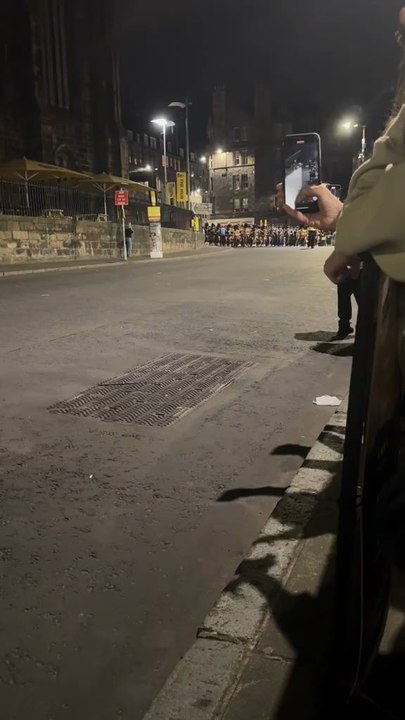 Last march out for the Edinburgh Military Tattoo for 2025. Saturday 23rd August. 🏴