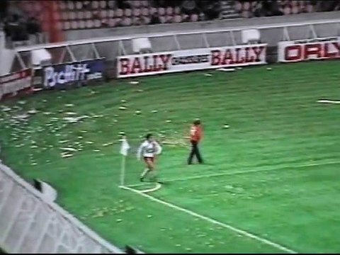 PARIS SG - AUXERRE - 1982 - SAISON 1982/1983 -