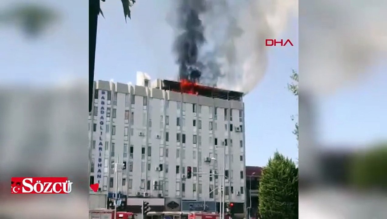 Babadağlılar Çarşısı’nda yangın paniği