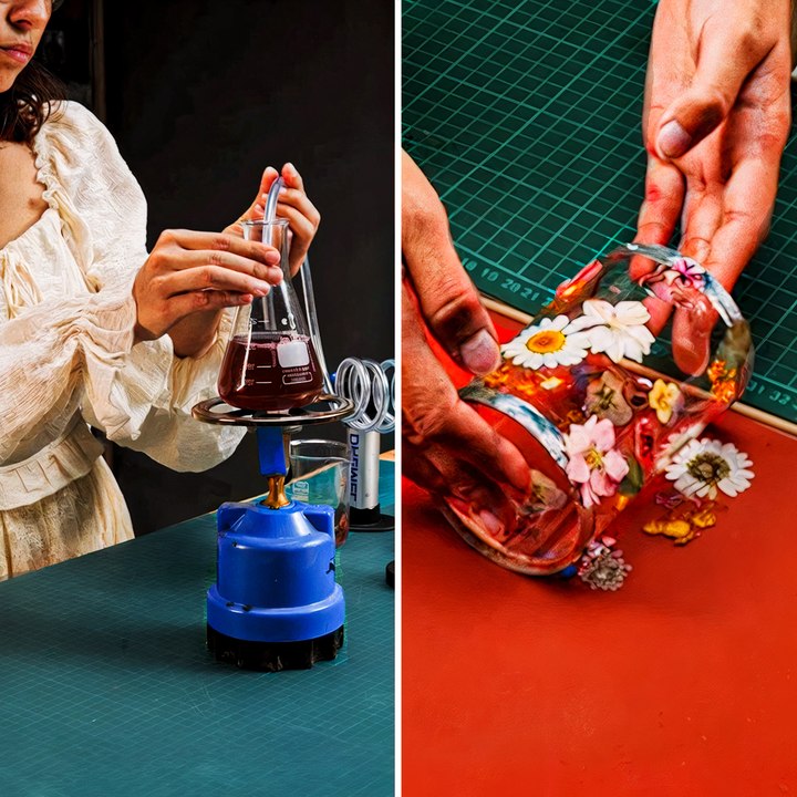 A Chemical Twist 🧬 on a Flower Hack! 🌸