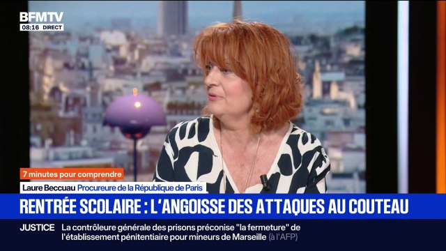 7 MINUTES POUR COMPRENDRE - Rentrée scolaire: l'angoisse des attaques au couteau
