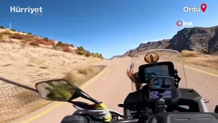 31 yaşında işinden istifa etti... Mühendis kadın, motosikletiyle Türkiye'yi dolaşıyor