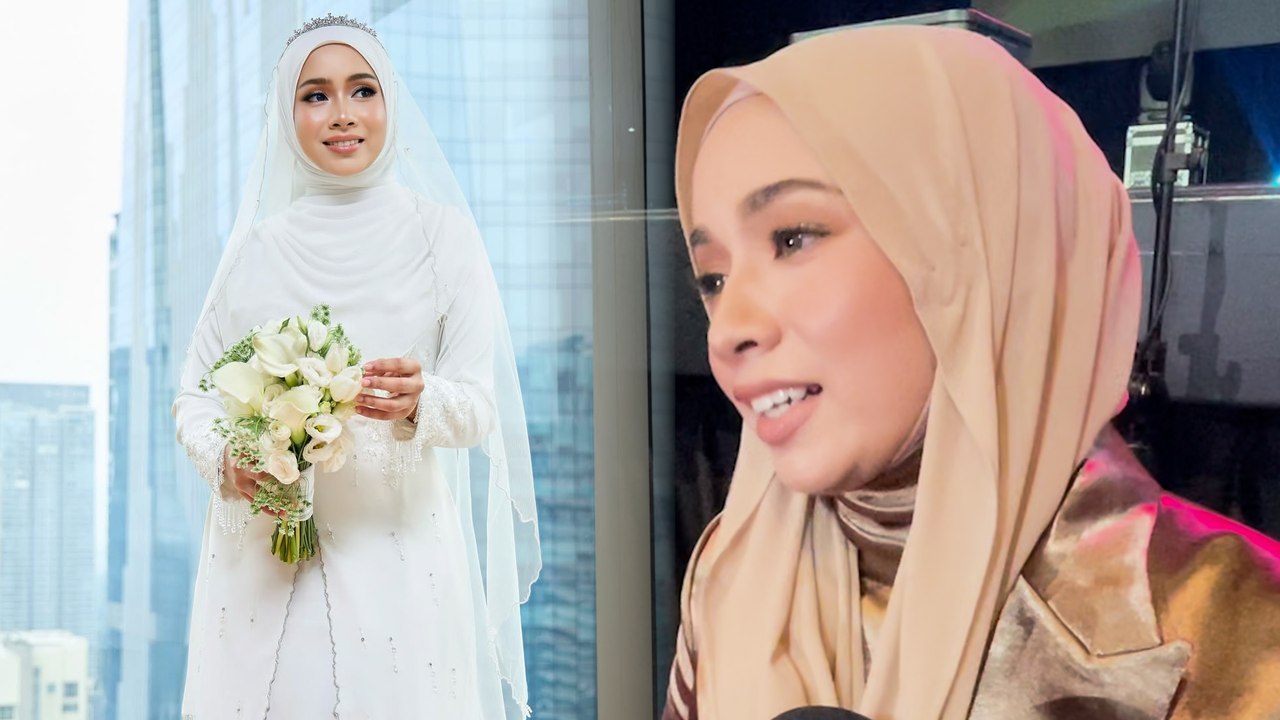 Peminat kecewa, rupanya Amira Othman pakai baju pengantin gimik produk