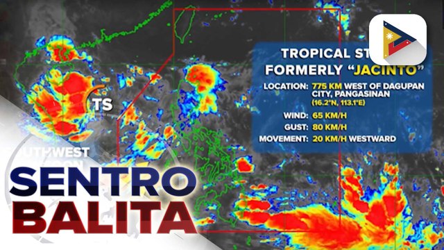 Trough ng Bagyong #JacintoPH na nasa labas ng PAR, nagpapaulan pa rin sa ilang bahagi ng bansa; Habagat, patuloy pa rin na nakaaapekto