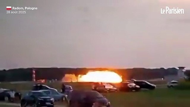 Pologne : un avion de chasse F-16 s'écrase lors des préparatifs d'un show aérien