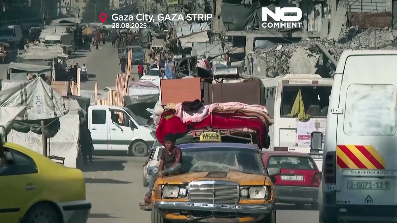 Familien verlassen Gaza-Stadt vor ausgeweitetem israelischen Angriff