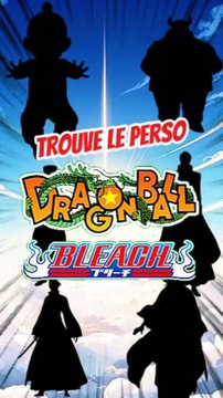Trouve les 3 personnages de DRAGONBALL et les 3 personnages de BLEACH avec leurs ombres FEAT skb