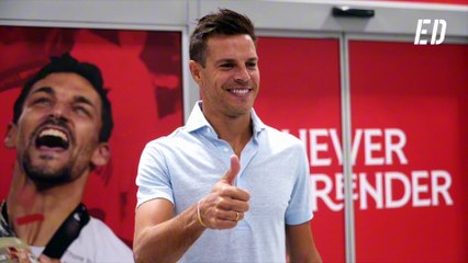Azpilicueta llega para firmar por el Sevilla