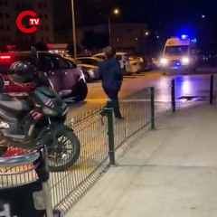 Terastan beton zemine çakılan 15 yaşındaki çocuk ağır yaralandı