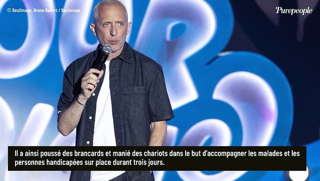 Gad Elmaleh a passé dans le plus grand des secrets et pendant 3 jours un périple à nul autre pareil