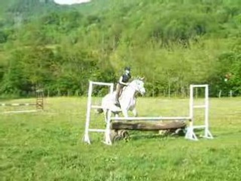 Enchainement saut avec Mouflette