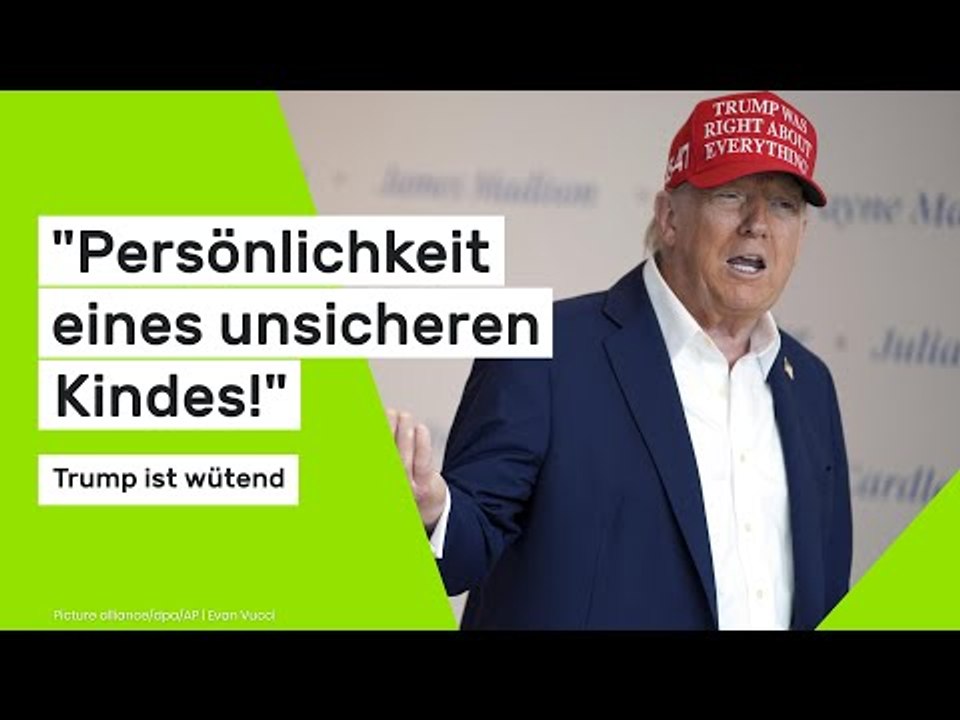 'Persönlichkeit eines unsicheren Kindes!' Trump wütet gegen Late-Night-Moderator