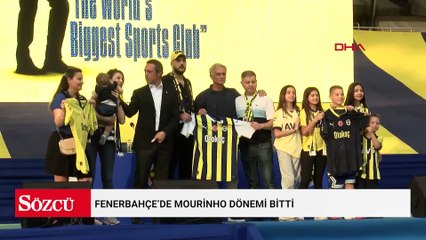 Fenerbahçe'de Mourinho dönemi sona erdi