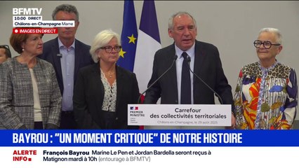 François Bayrou accuse Vladimir Poutine d'avoir ravivé "le temps de la violence"