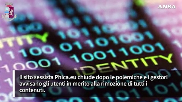 Chiude il sito sessista, denunce da tutta Italia. Verifiche della polizia postale sulla gestione