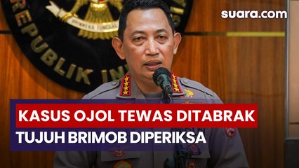 Kasus Ojol Tewas Ditabrak, 7 Brimob Jalani Pemeriksaan