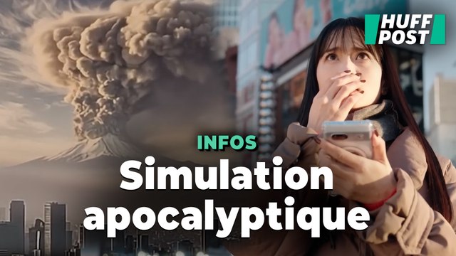 Avec l’IA, les autorités japonaises ont simulé une éruption impressionnante du Mont Fuji