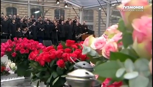 Johnny Hallyday – Hommages et Commémorations – Journal de 13h (RTBF/TV5MONDE – 10 janvier 2016)