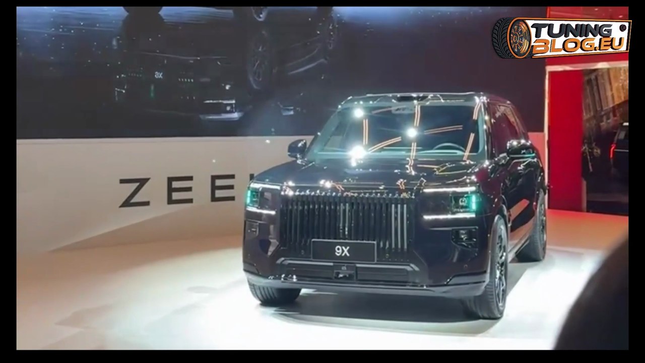 2026 Zeekr 9X Black Edition (all black): 1.400 PS im Plug-in-SUV-Monster