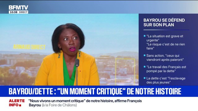 Vote de confiance: Un écran de fumée que joue François Bayrou , pour la députée LFI Danièle Obono