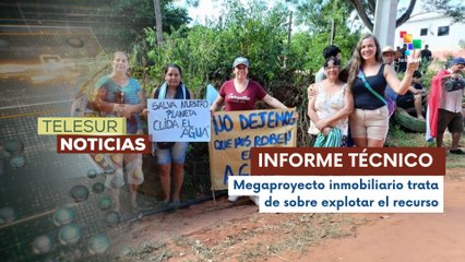 En Paraguay, una comunidad del departamento de cordillera, defiende su derecho al agua