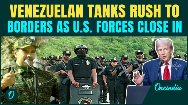 BIG BREAKING: Venezuela Tanks RUSH To Borders As Trump’s Warships APPROACHES Caribbean