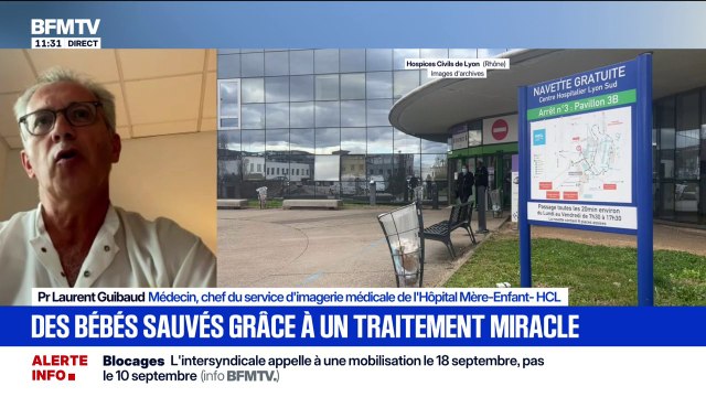 Bébés sauvés grâce à un traitement miracle: Il s'agit de traiter la mère pendant la grossesse (...) pour soigner son enfant avant la naissance , détaille Laurent Guibaud, médecin à l'hôpital Mère-Enfant-HCL