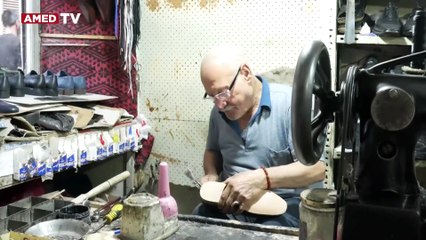 Diyarbakır’da 60 yıllık ayakkabı tamir atölyesi