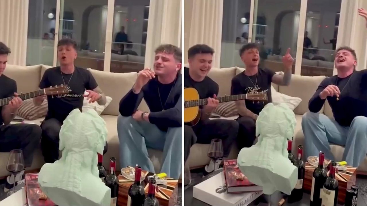 Cosa ci fanno Olly e Ultimo insieme? Cantano "Balorda nostalgia" sul divano di casa