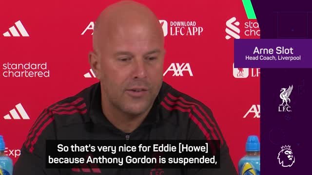 'Nice for Newcastle to sign another striker' - Slot on Liverpool's Isak transfer boost