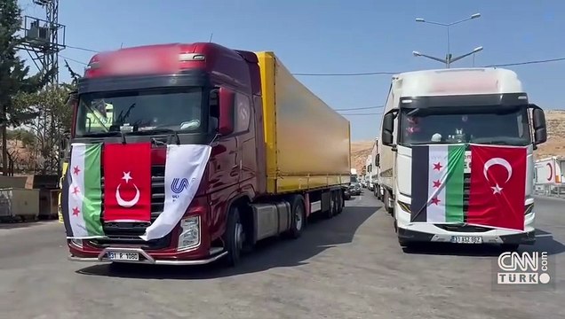 13 yıl sonra yeniden: Türkiye ile Suriye arasında aktarmasız kara yolu taşımacılığı başladı