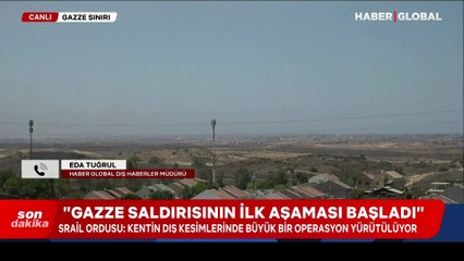 İsrail, Gazze'ye büyük operasyon başlattı