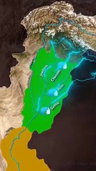 River situation about flood in Pakistan