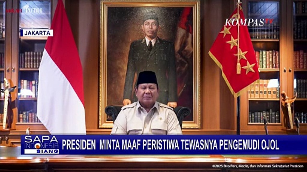 Rantis Tabrak Driver Ojol hingga Tewas, Prabowo: Petugas yang Terlibat Harus Tanggung Jawab!