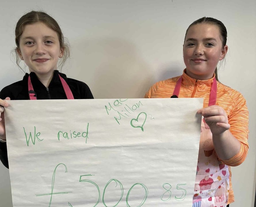 Derry girls bake to raise money for Macmillan Cancer Trust