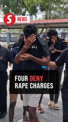 Four claim trial to charges of alleged rape in Seremban