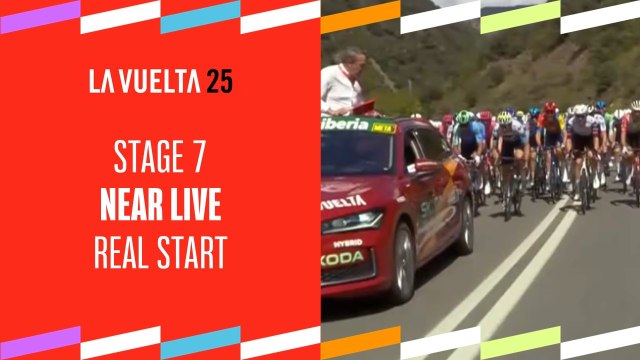 Real start of the Stage 7 - Stage 7 - La Vuelta 2025