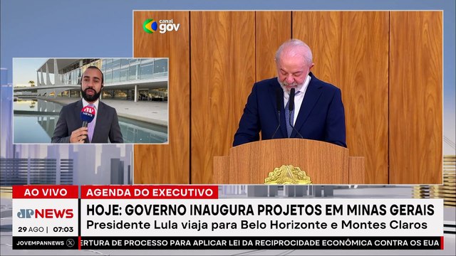 Lula viaja a Minas Gerais para inaugurar projetos em BH e Montes Claros