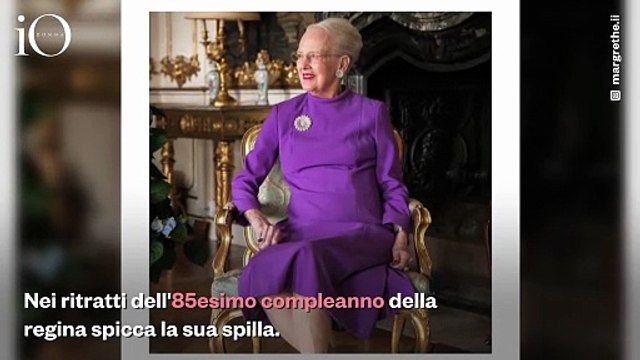 Margrethe di Danimarca compie 85 anni: un compleanno regale con la spilla del cuore