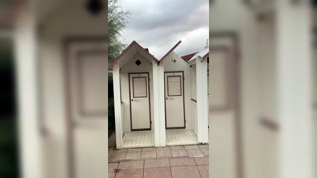 Maltempo in Toscana, Marina di Pietrasanta: i danni al bagno Firenze