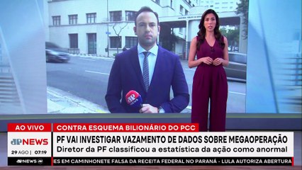 PF investiga possível vazamento em operação contra PCC
