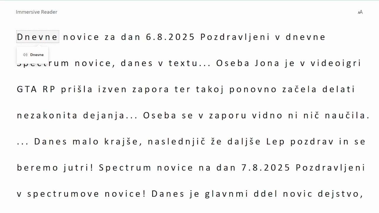 vse novice meseca Avgusta