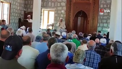 Rize’nin en yüksek yayla camisi Çamlıhemşin’de açıldı