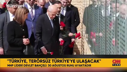 Devlet Bahçeli: Türkiye, Terörsüz Türkiye'ye ulaşacak