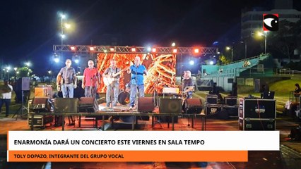 Enarmonía dará un concierto este viernes en Sala Tempo
