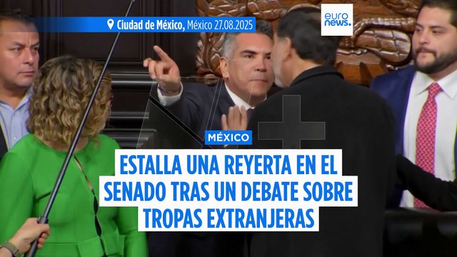 VÍDEO: Así fue la pelea entre 'Alito' Moreno y Gerardo Fernández Noroña en el Senado de México