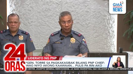 PGen. Torre sa pagkakasibak bilang PNP chief - ‘Wag niyo akong kaawaan… Pulis pa rin ako | 24 Oras